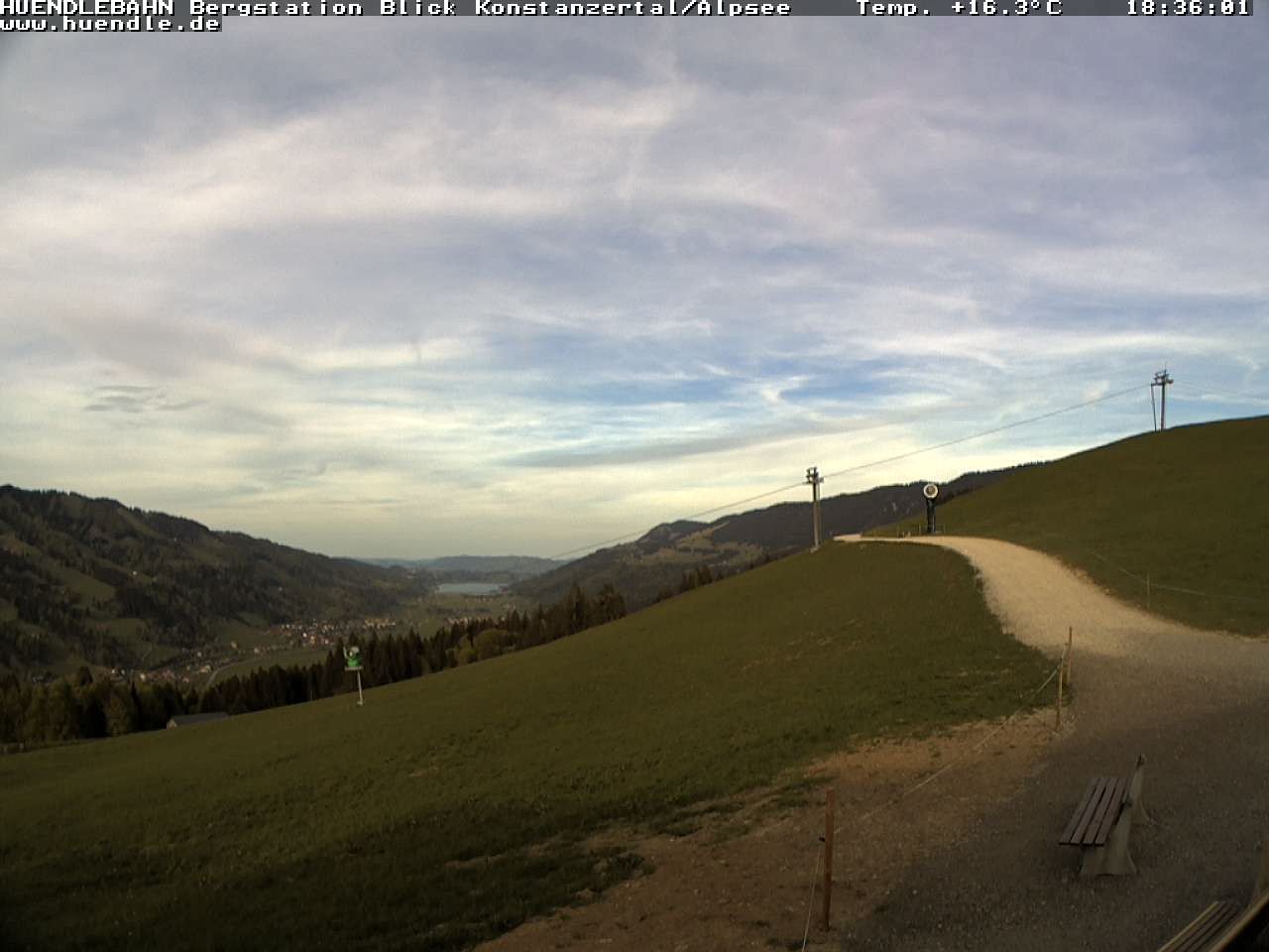 Archiv Foto Webcam Wanderweg Imbergkamm