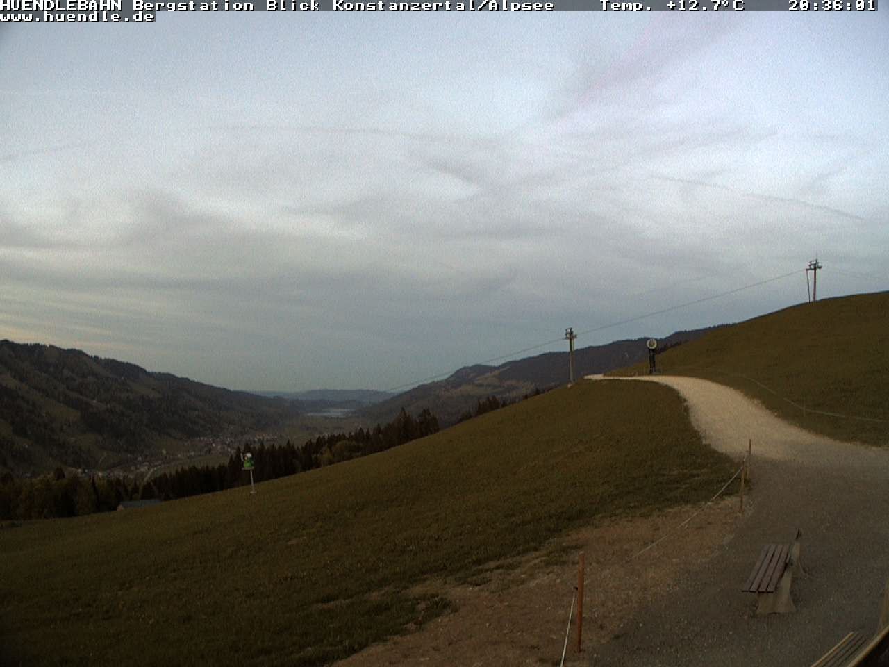 Archiv Foto Webcam Wanderweg Imbergkamm