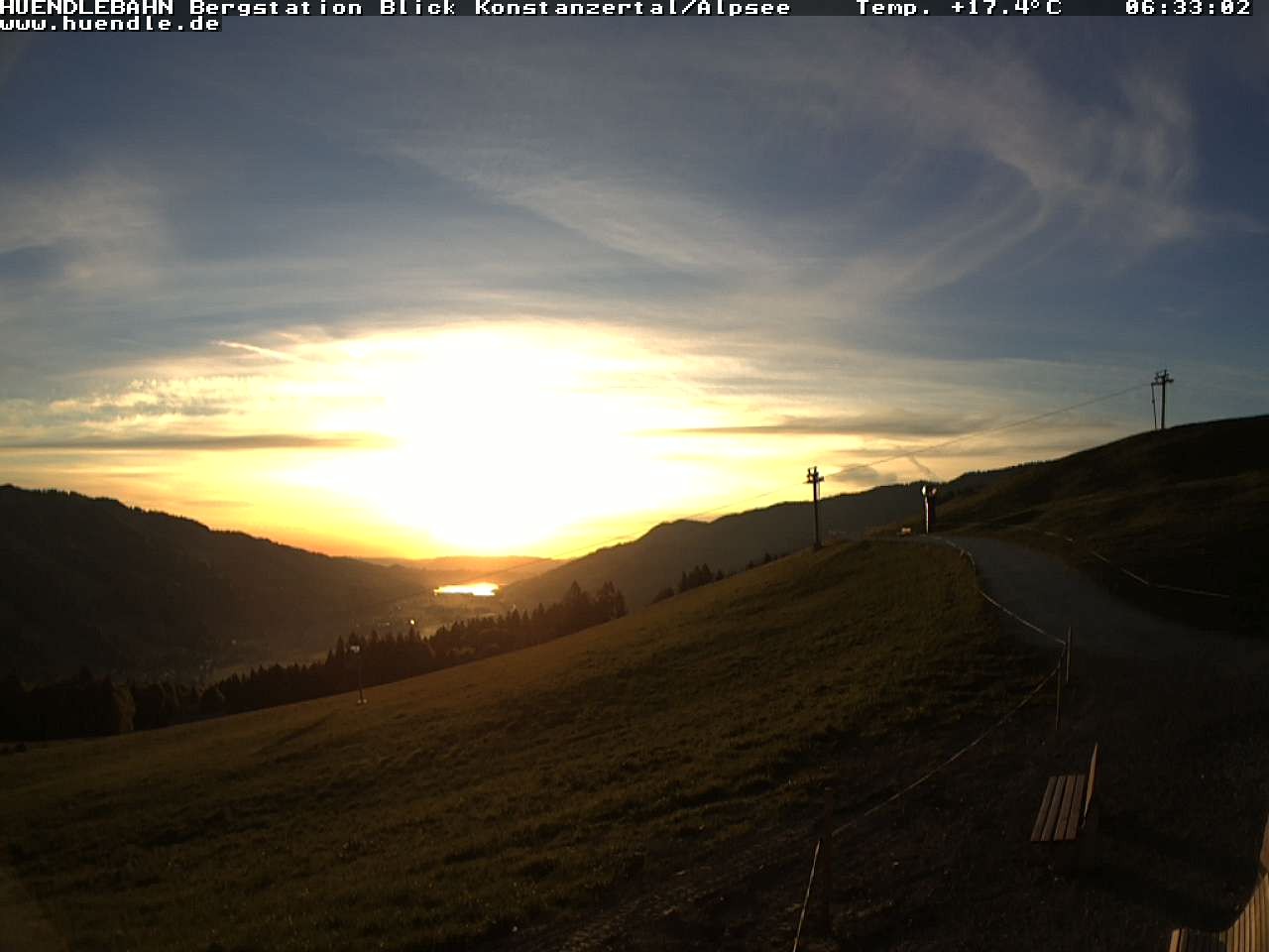 Archiv Foto Webcam Wanderweg Imbergkamm
