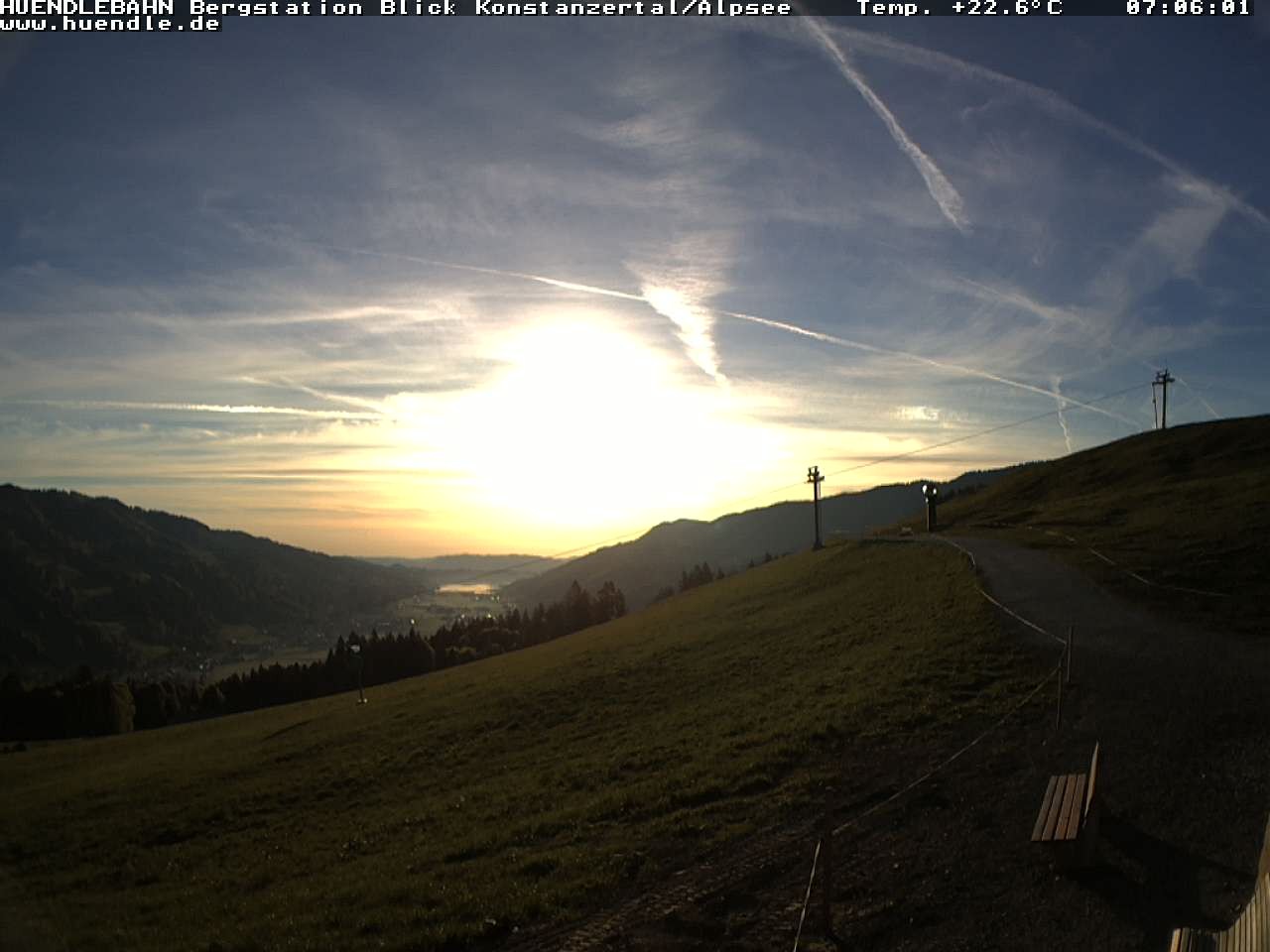 Archiv Foto Webcam Wanderweg Imbergkamm