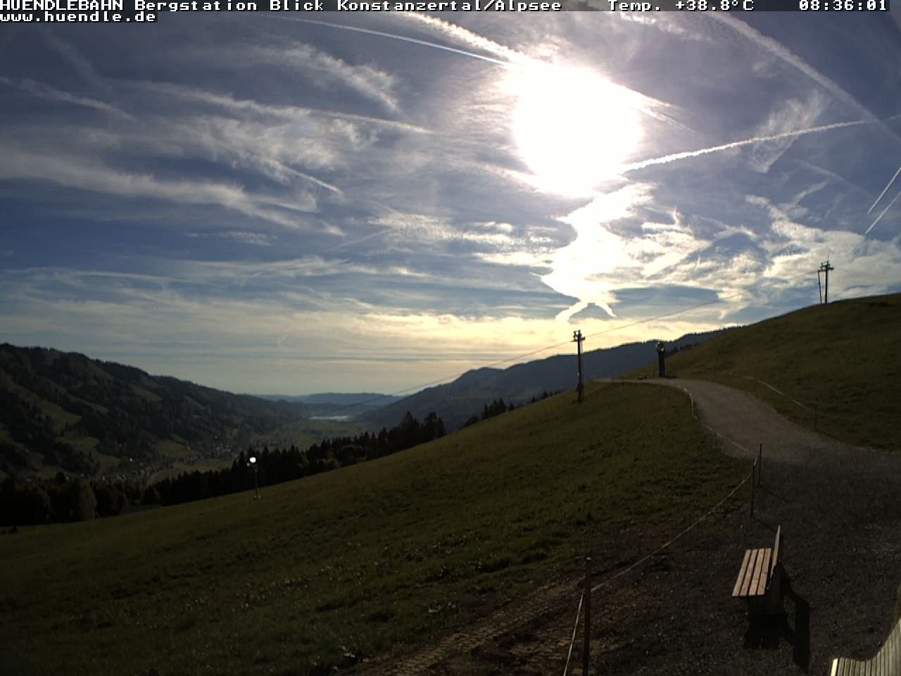 Archiv Foto Webcam Wanderweg Imbergkamm