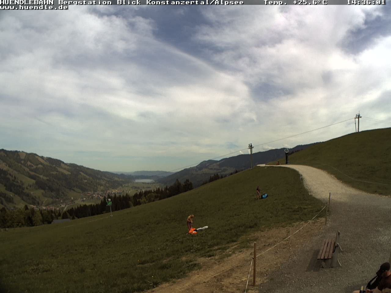 Archiv Foto Webcam Wanderweg Imbergkamm