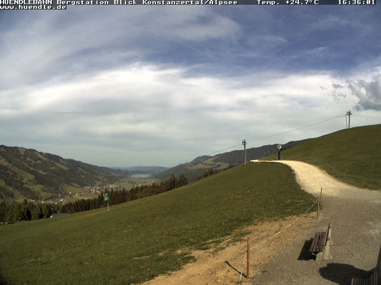 Archiv Foto Webcam Wanderweg Imbergkamm