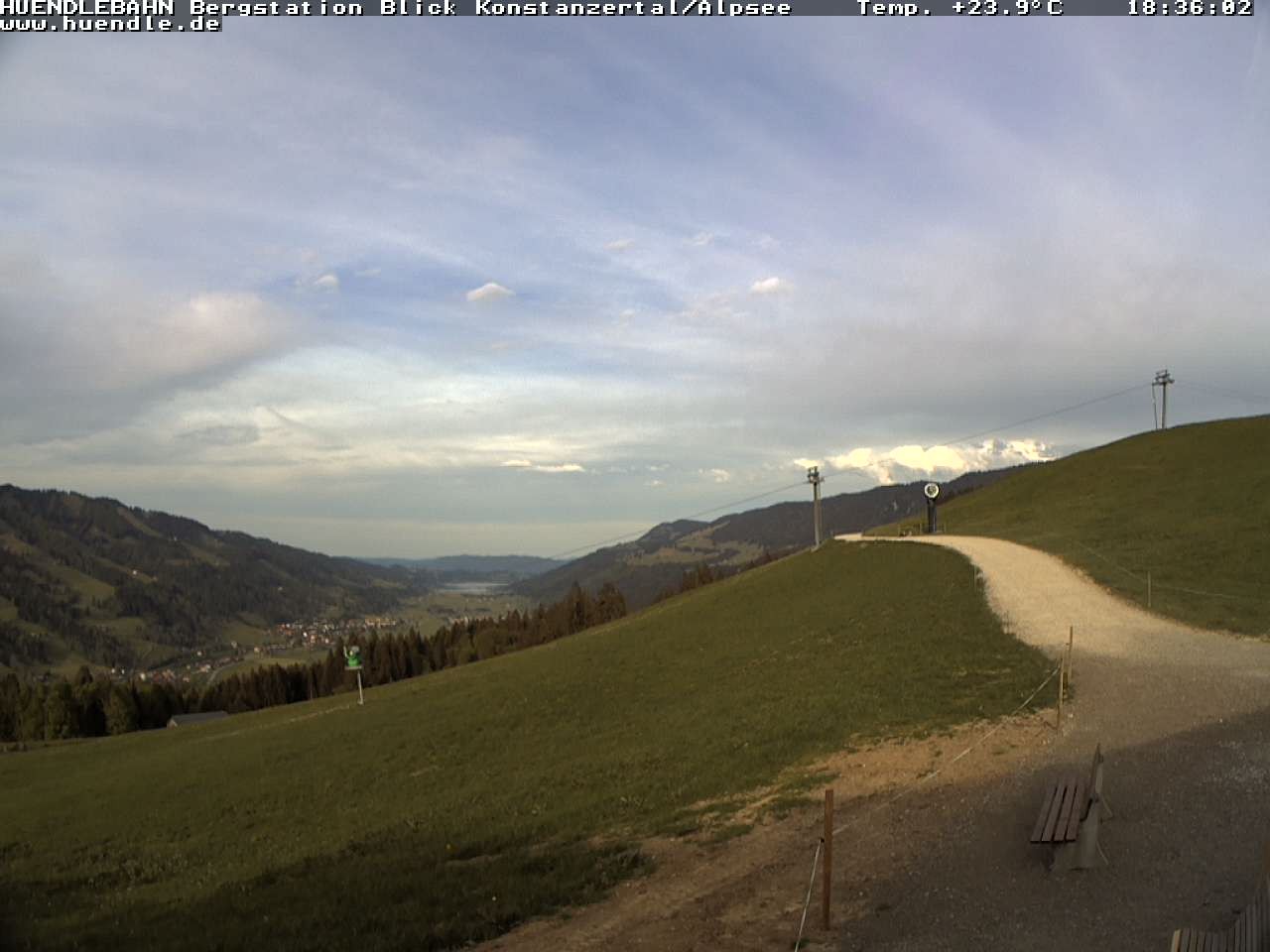 Archiv Foto Webcam Wanderweg Imbergkamm