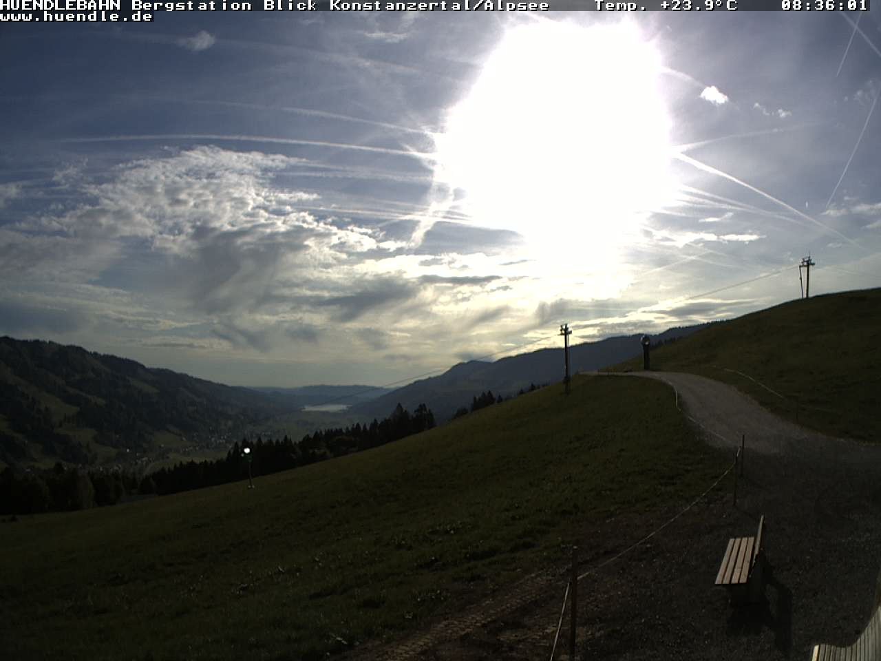 Archived image Webcam Hiking path Imbergkamm, Oberstaufen
