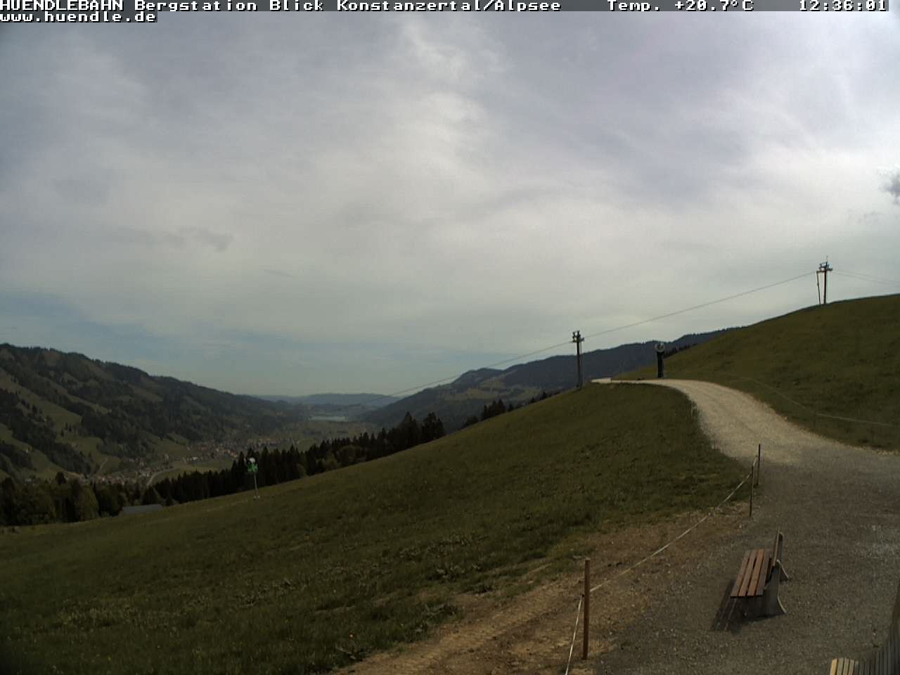 Archived image Webcam Hiking path Imbergkamm, Oberstaufen