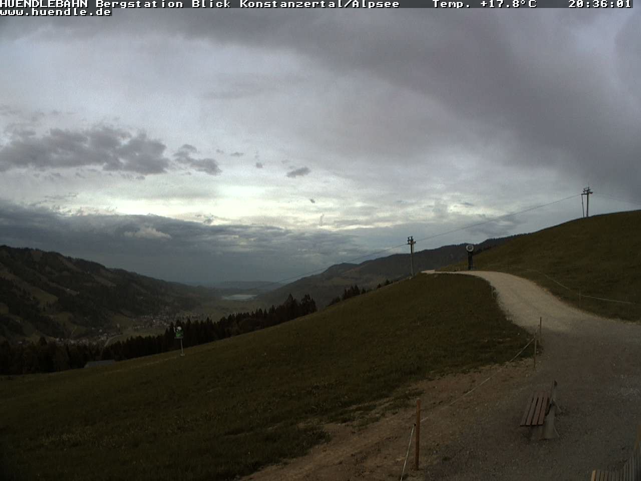Archiv Foto Webcam Wanderweg Imbergkamm