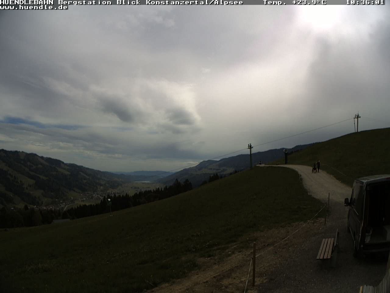 Archiv Foto Webcam Wanderweg Imbergkamm