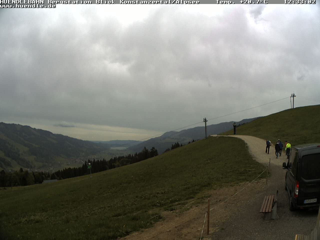 Archiv Foto Webcam Wanderweg Imbergkamm