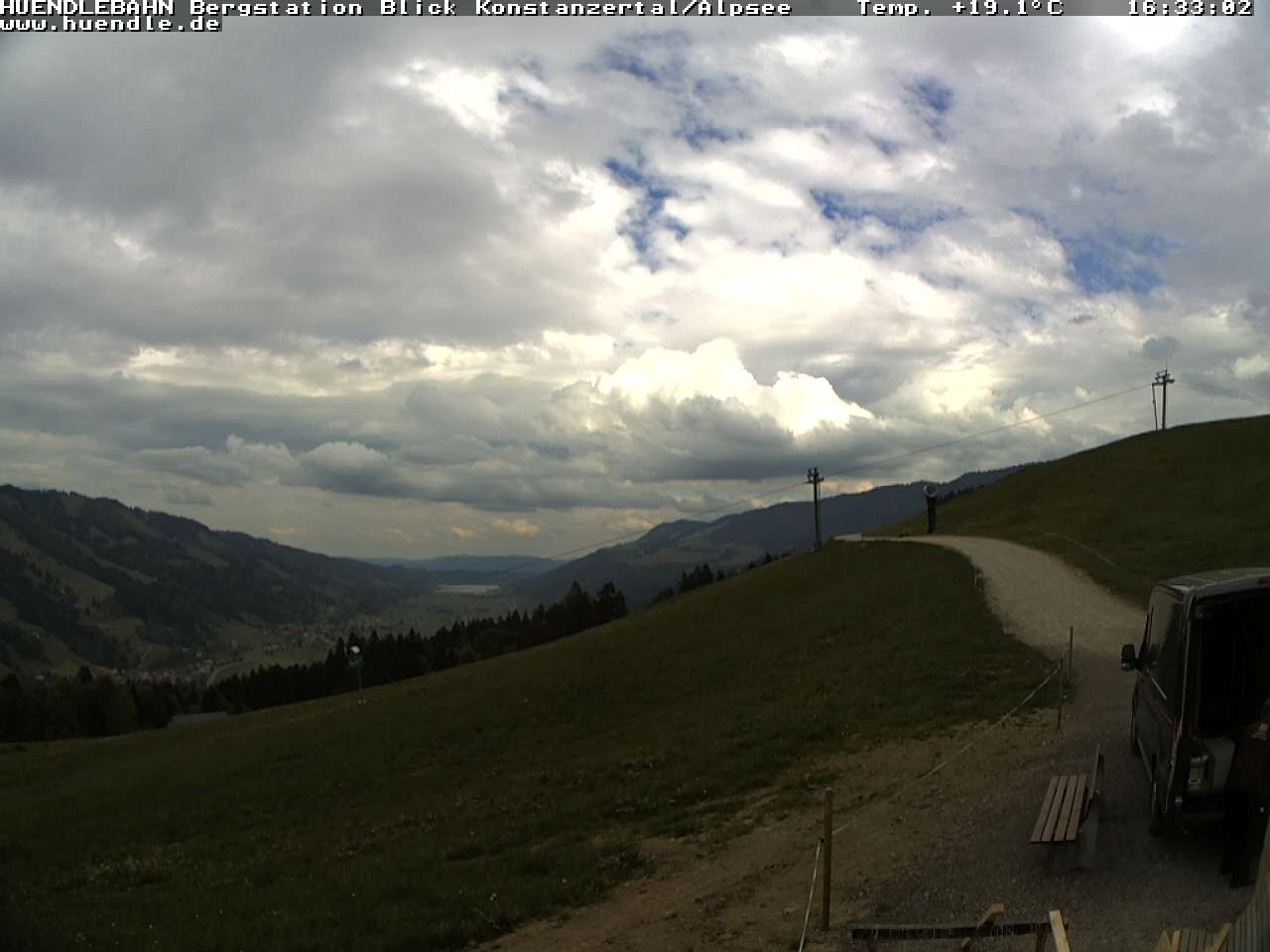 Archiv Foto Webcam Wanderweg Imbergkamm