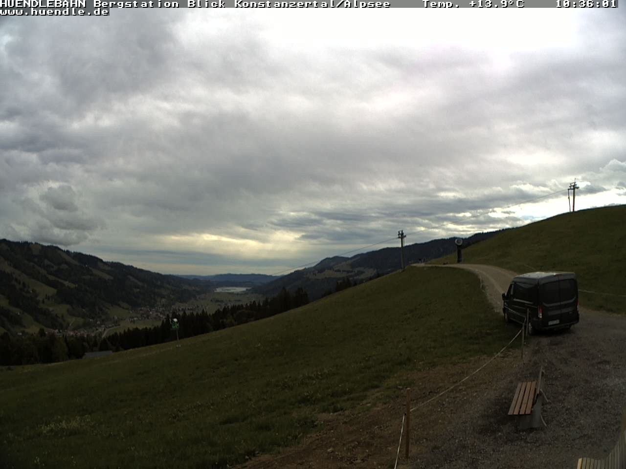 Archived image Webcam Hiking path Imbergkamm, Oberstaufen