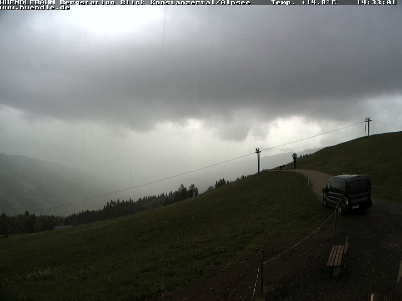 Archived image Webcam Hiking path Imbergkamm, Oberstaufen