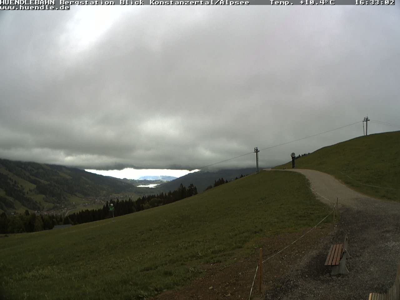 Archived image Webcam Hiking path Imbergkamm, Oberstaufen