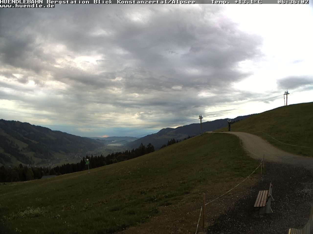 Archiv Foto Webcam Wanderweg Imbergkamm