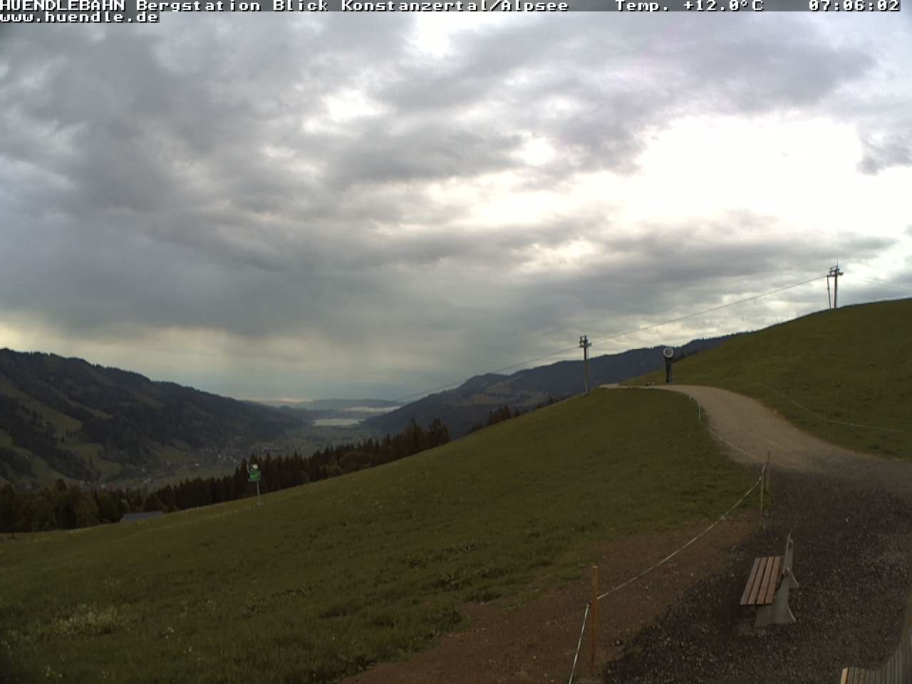 Archiv Foto Webcam Wanderweg Imbergkamm
