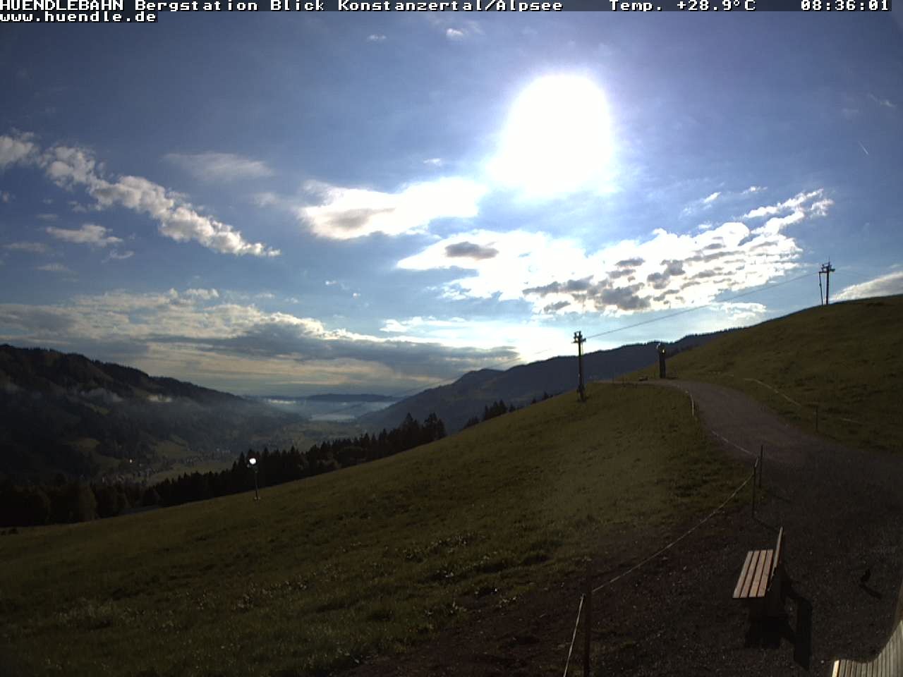 Archiv Foto Webcam Wanderweg Imbergkamm