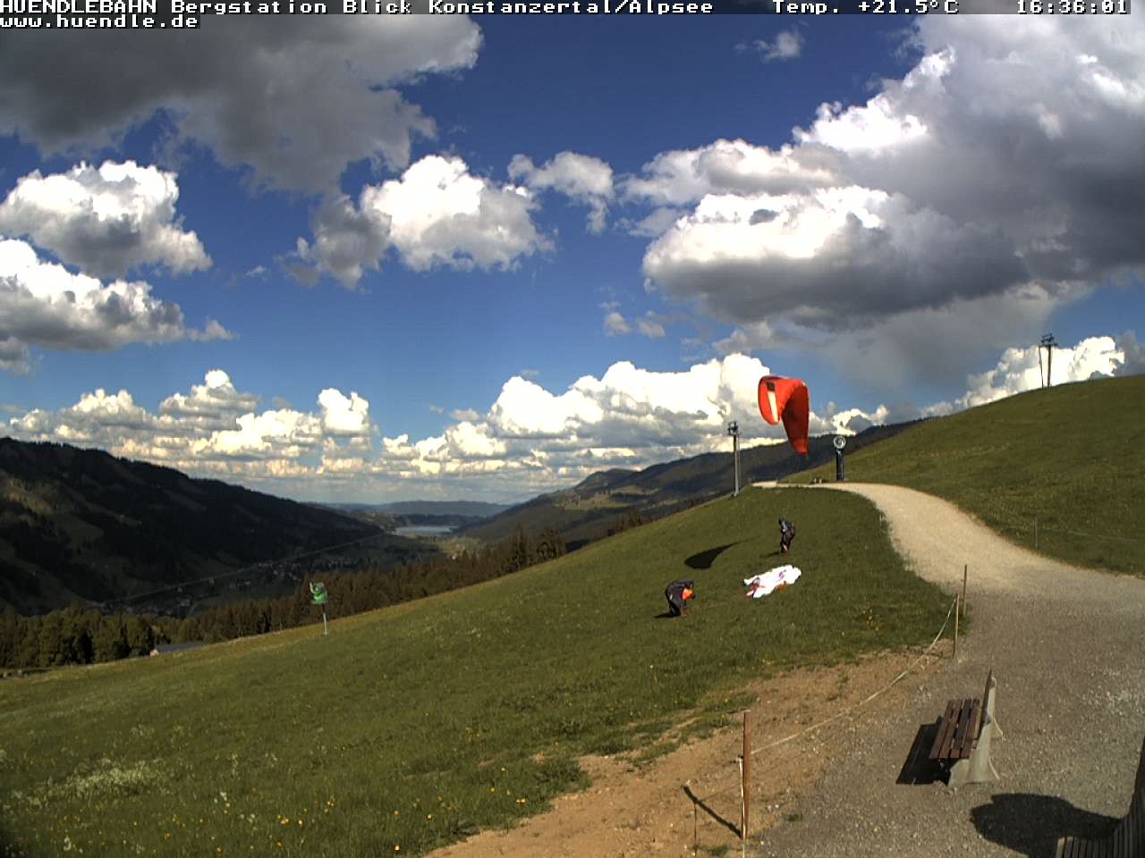 Archiv Foto Webcam Wanderweg Imbergkamm