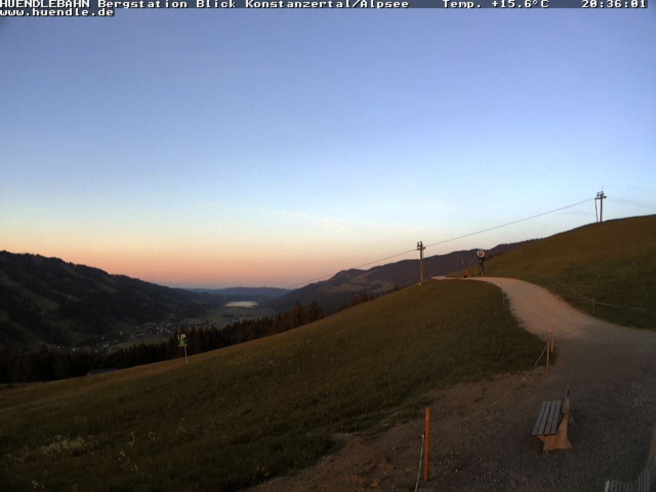 Archiv Foto Webcam Wanderweg Imbergkamm