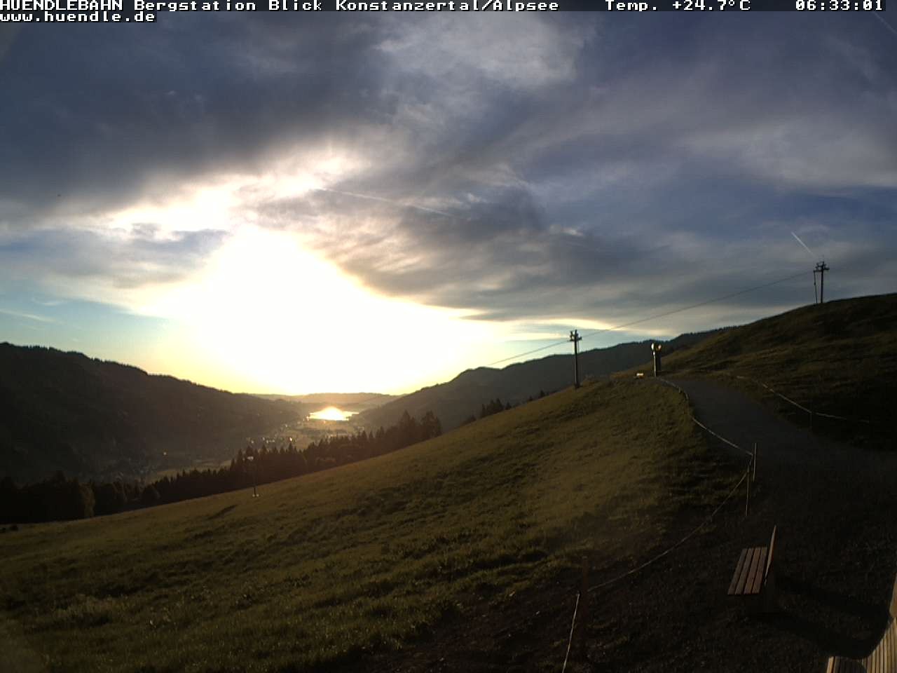 Archiv Foto Webcam Wanderweg Imbergkamm