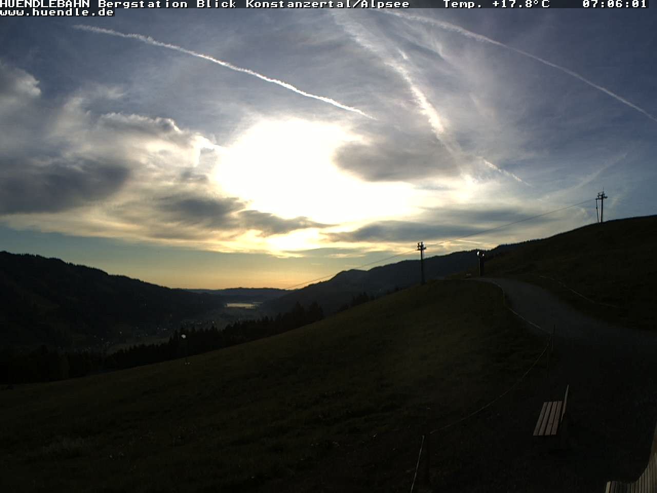 Archiv Foto Webcam Wanderweg Imbergkamm