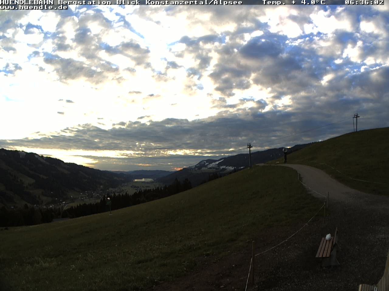 Archiv Foto Webcam Wanderweg Imbergkamm