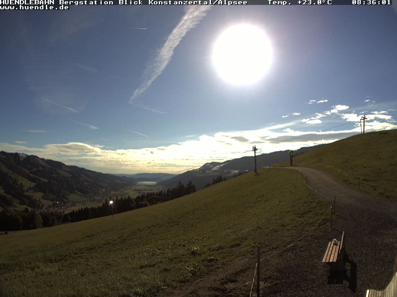 Archiv Foto Webcam Wanderweg Imbergkamm