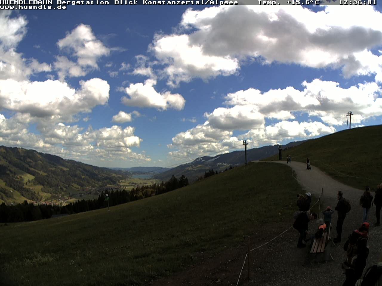 Archiv Foto Webcam Wanderweg Imbergkamm