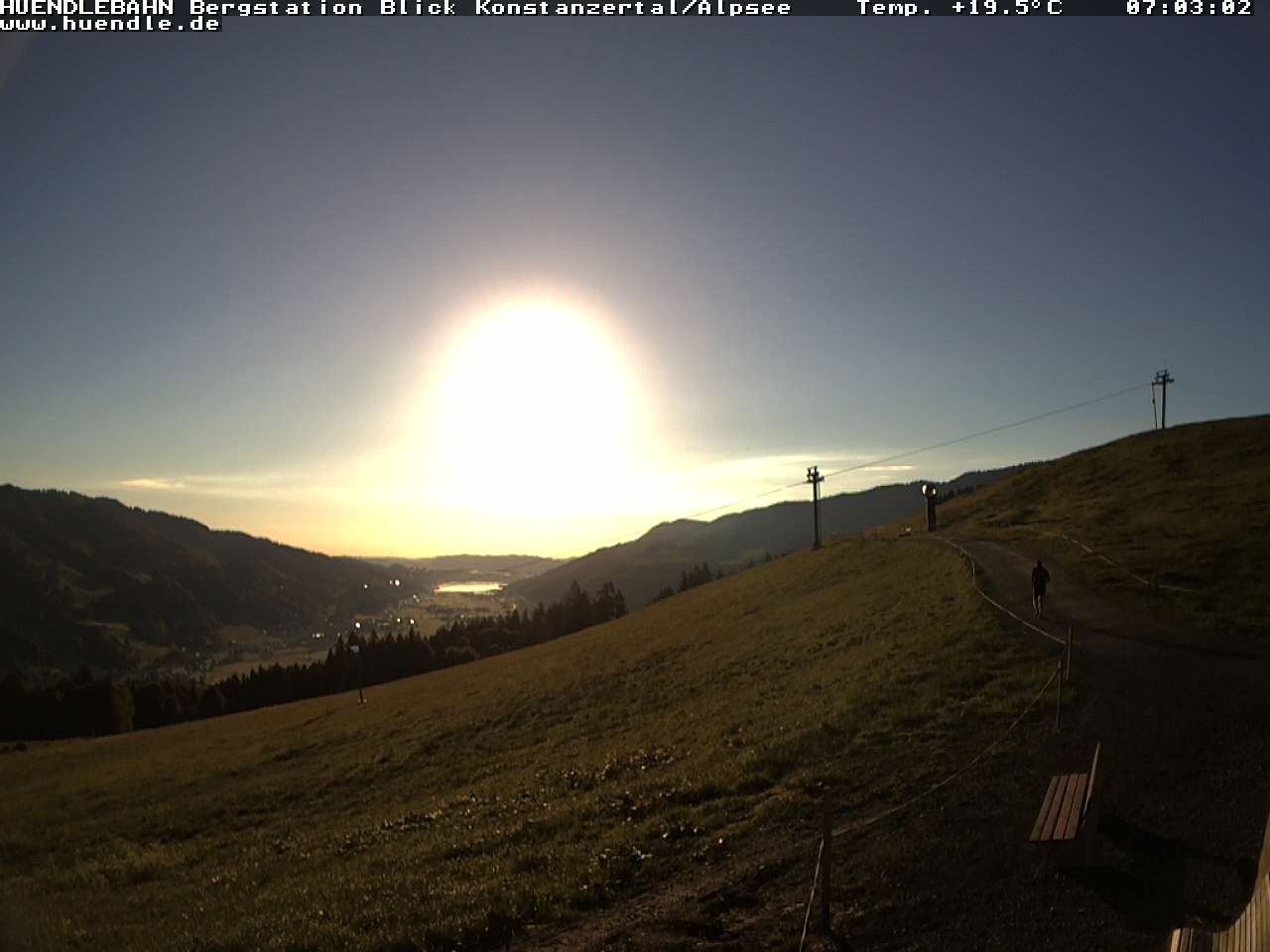 Archiv Foto Webcam Wanderweg Imbergkamm