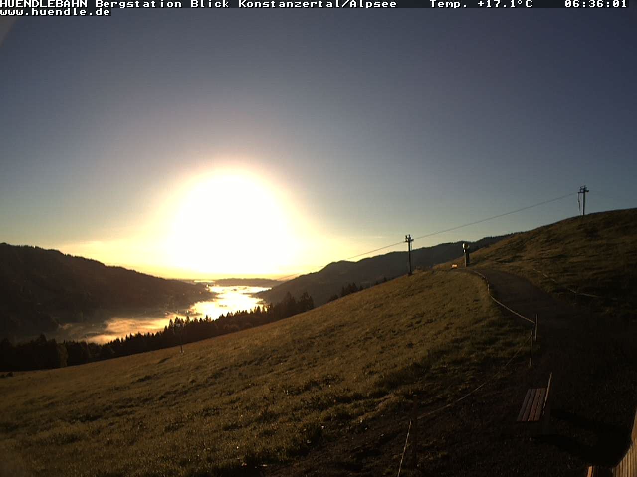 Archiv Foto Webcam Wanderweg Imbergkamm