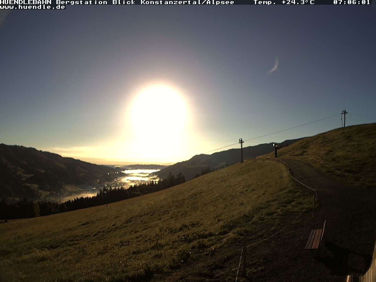 Archiv Foto Webcam Wanderweg Imbergkamm