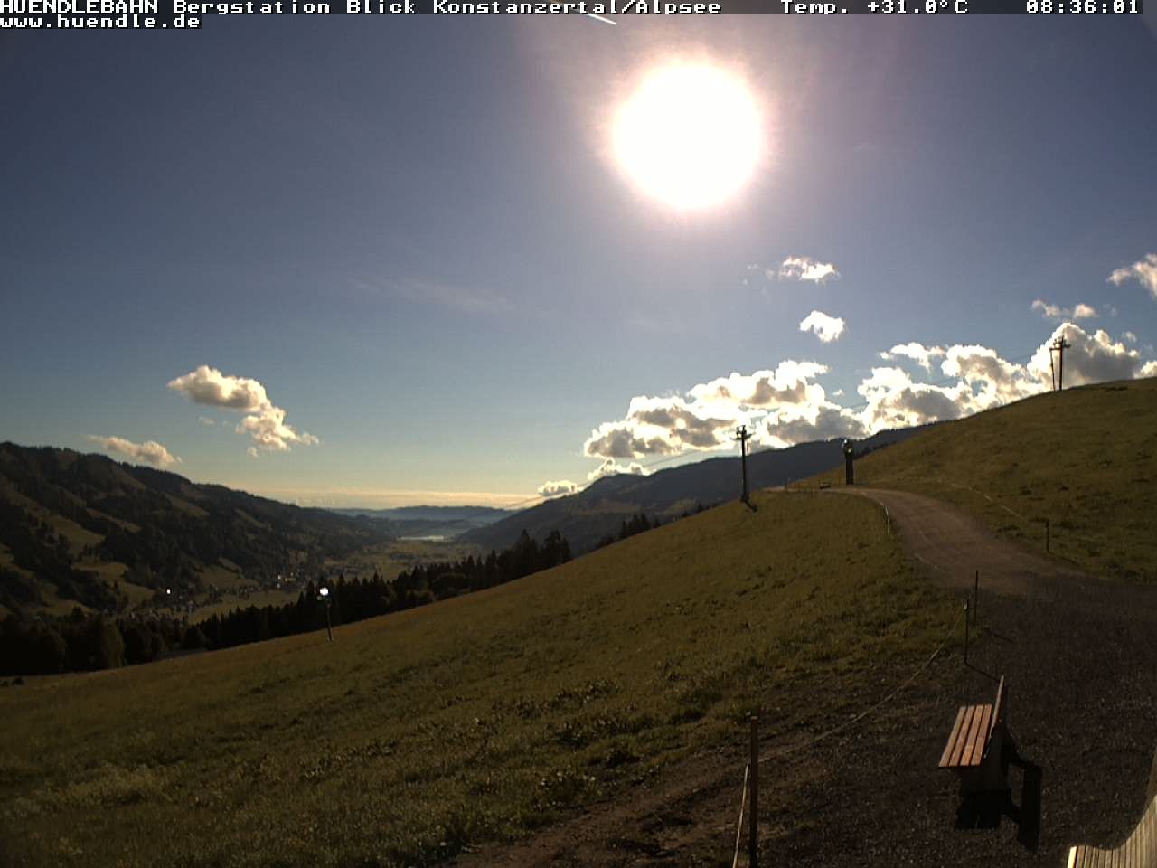 Archiv Foto Webcam Wanderweg Imbergkamm