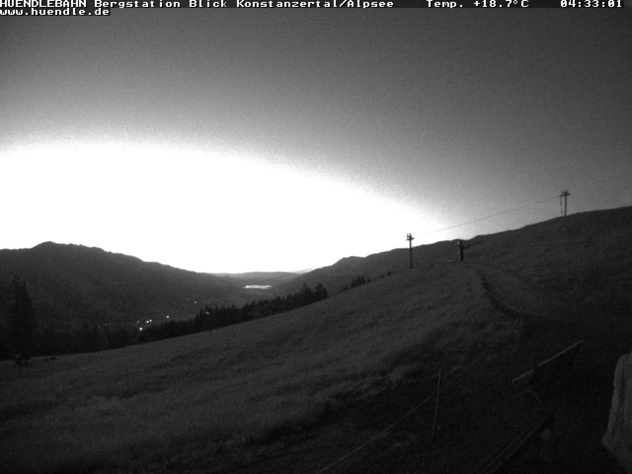 Archiv Foto Webcam Wanderweg Imbergkamm