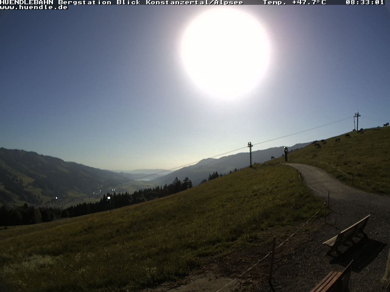Archiv Foto Webcam Wanderweg Imbergkamm