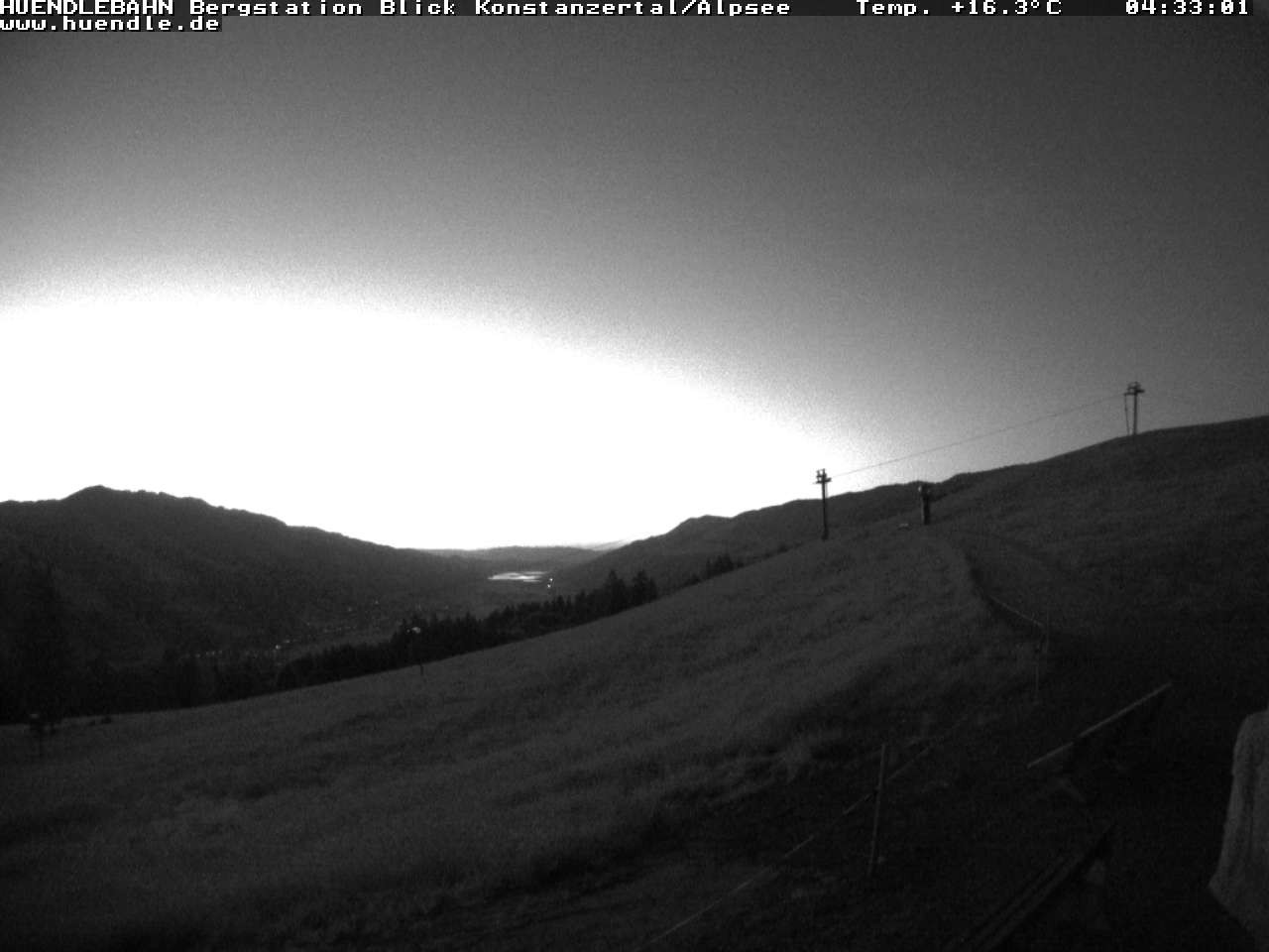 Archived image Webcam Hiking path Imbergkamm, Oberstaufen