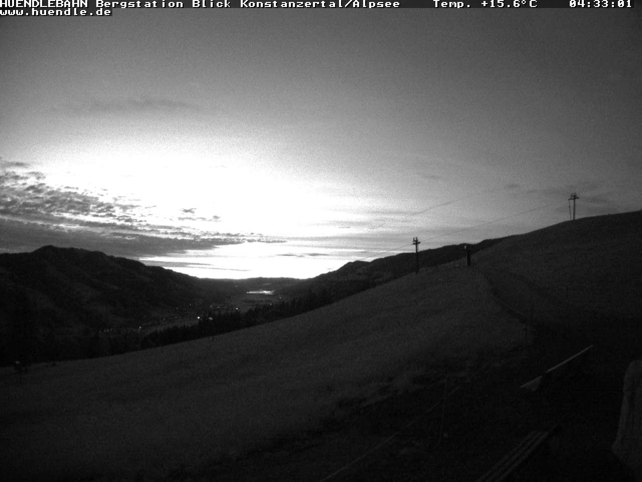Archived image Webcam Hiking path Imbergkamm, Oberstaufen