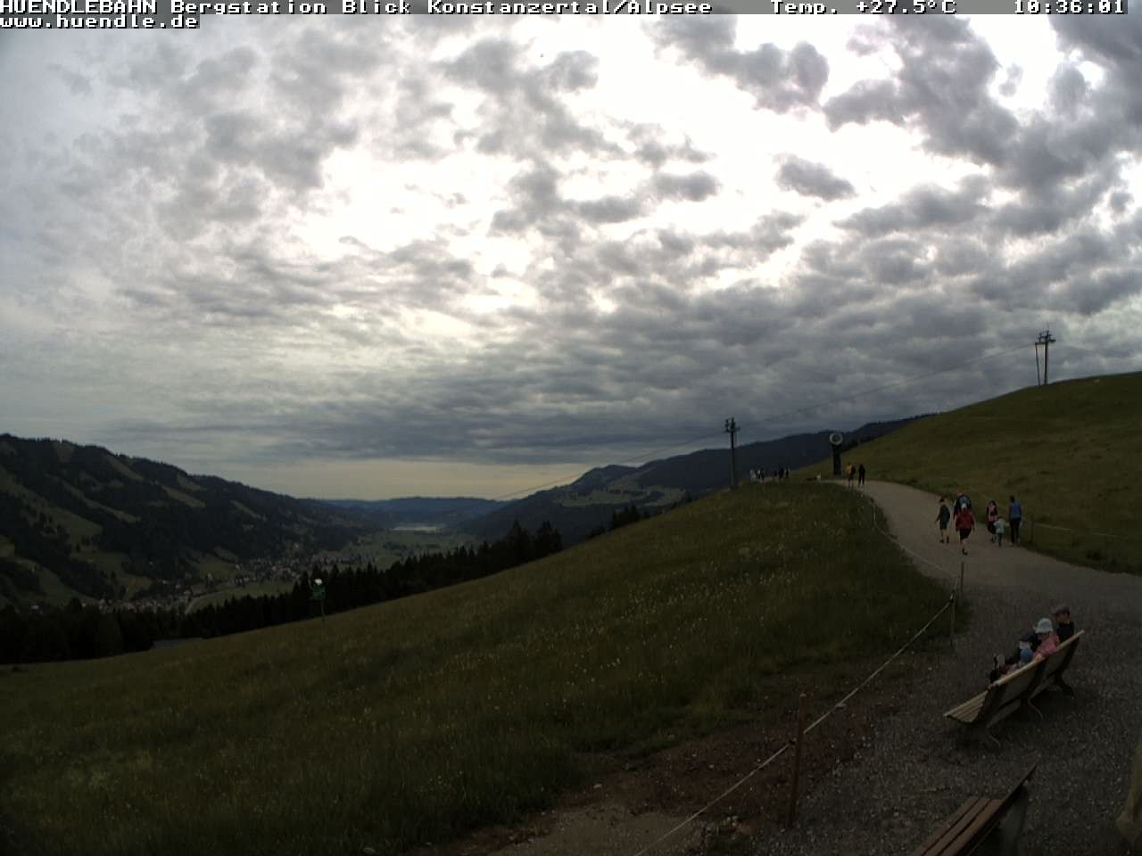 Archiv Foto Webcam Wanderweg Imbergkamm