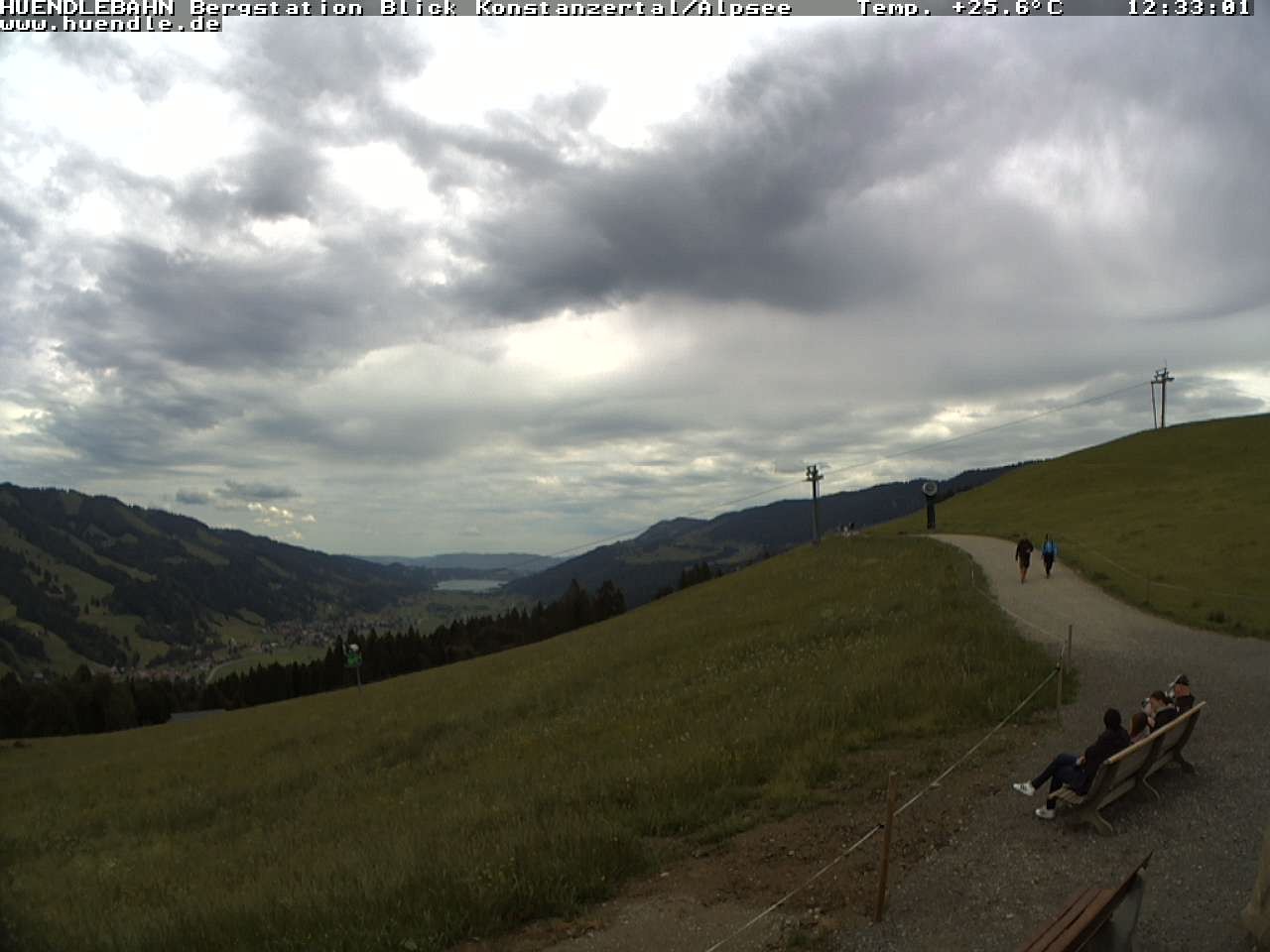 Archiv Foto Webcam Wanderweg Imbergkamm