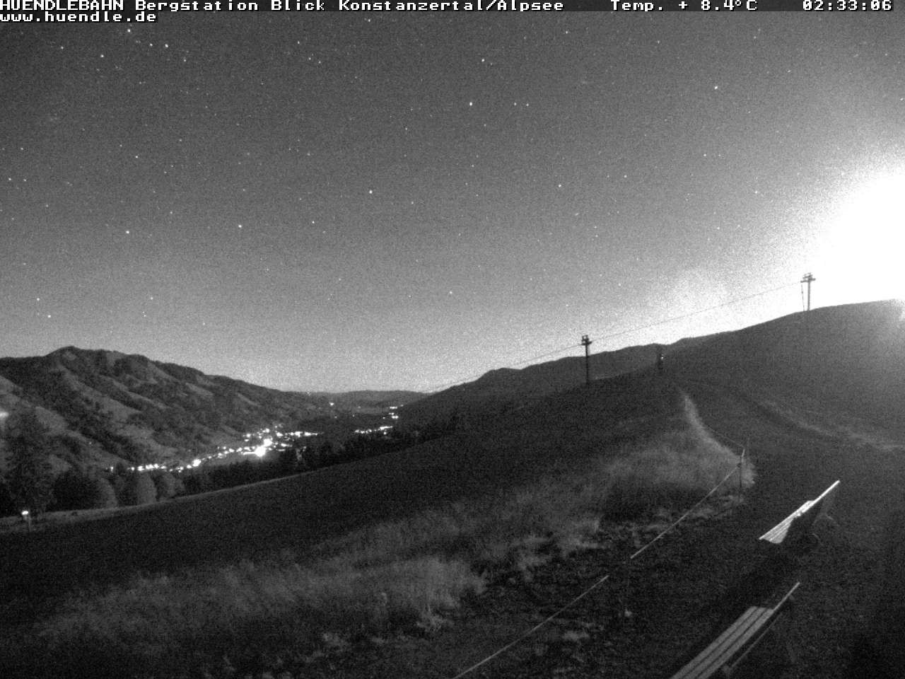 Archived image Webcam Hiking path Imbergkamm, Oberstaufen