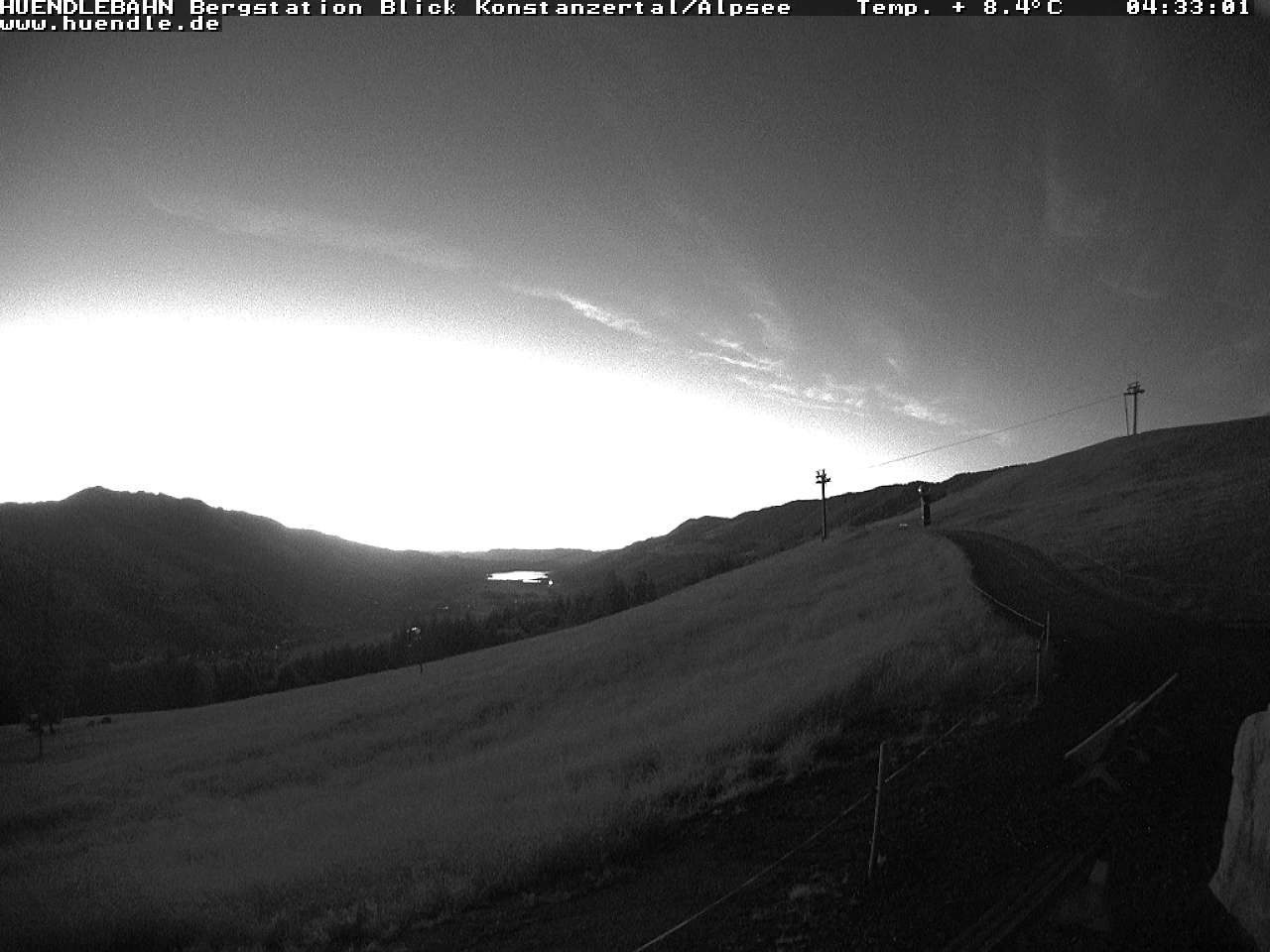 Archived image Webcam Hiking path Imbergkamm, Oberstaufen