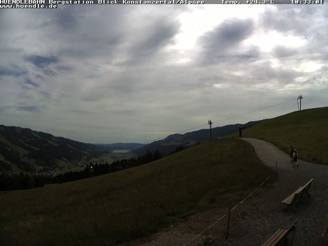 Archived image Webcam Hiking path Imbergkamm, Oberstaufen