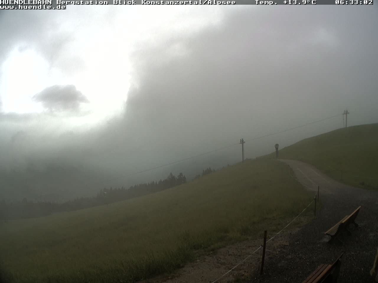Archiv Foto Webcam Wanderweg Imbergkamm