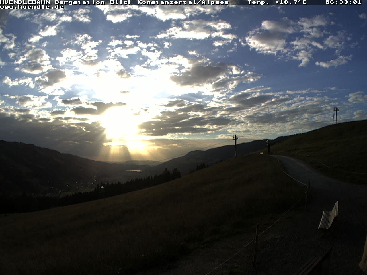 Archiv Foto Webcam Wanderweg Imbergkamm