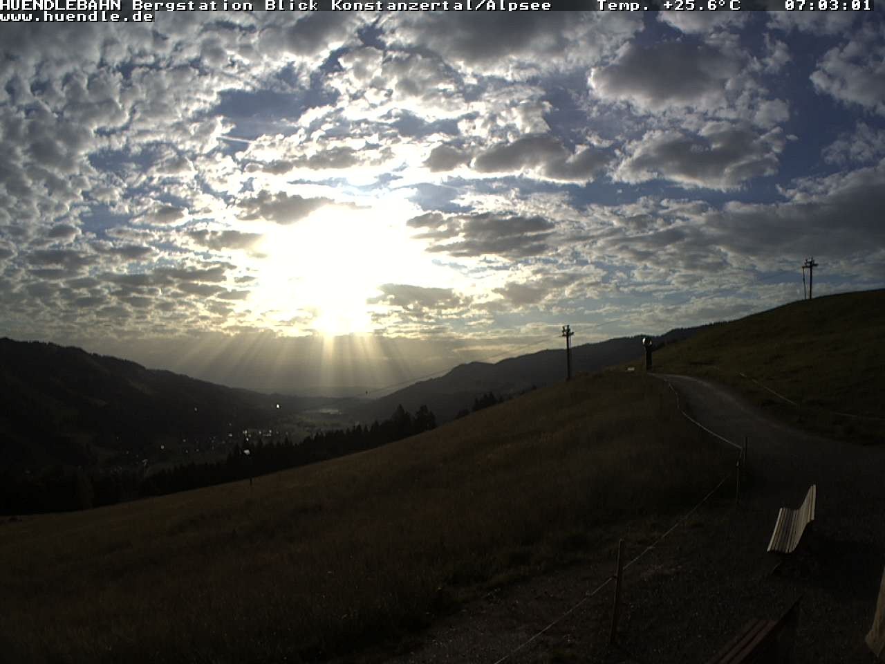Archiv Foto Webcam Wanderweg Imbergkamm