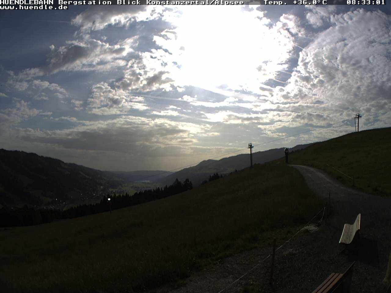 Archiv Foto Webcam Wanderweg Imbergkamm