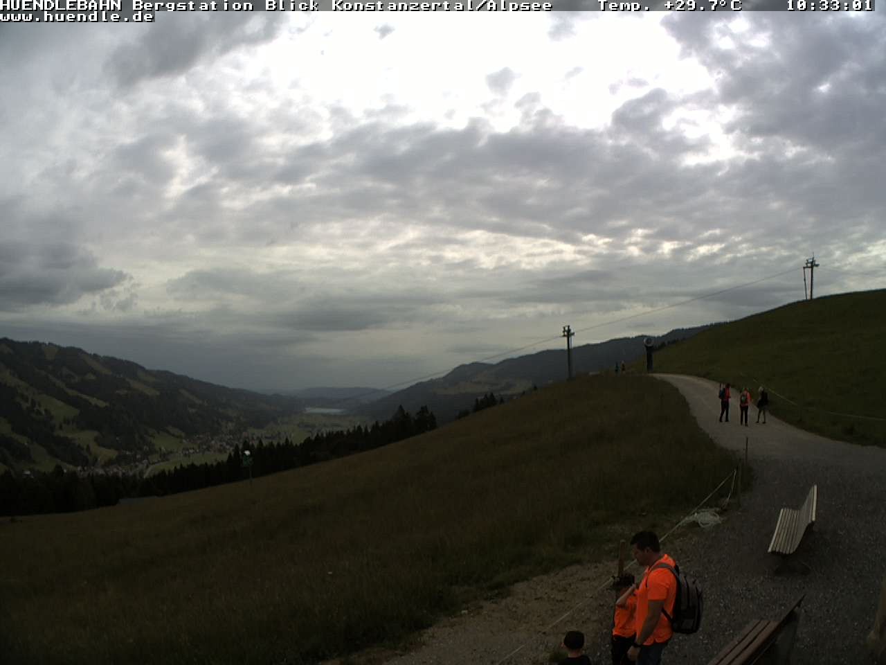 Archiv Foto Webcam Wanderweg Imbergkamm