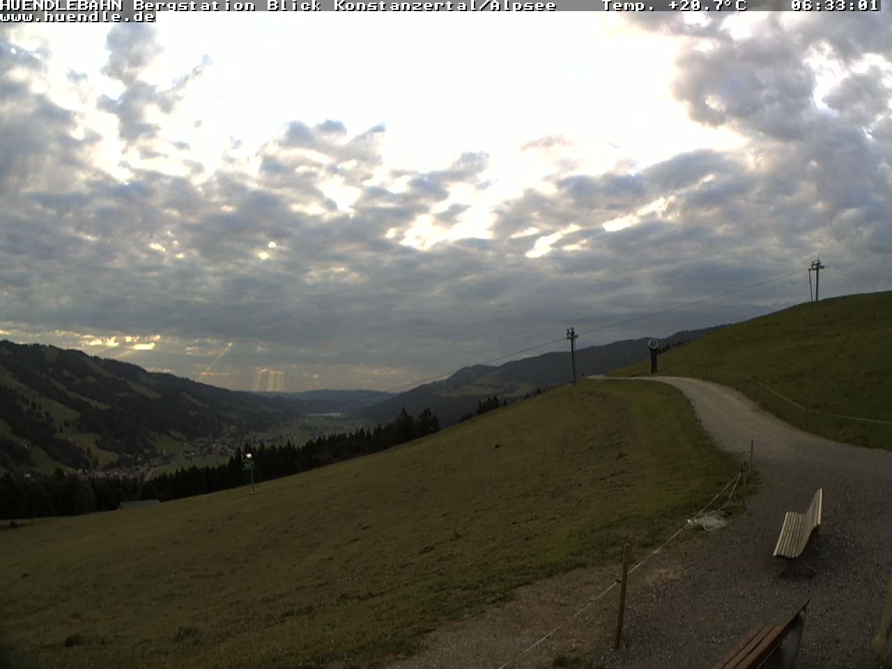 Archiv Foto Webcam Wanderweg Imbergkamm