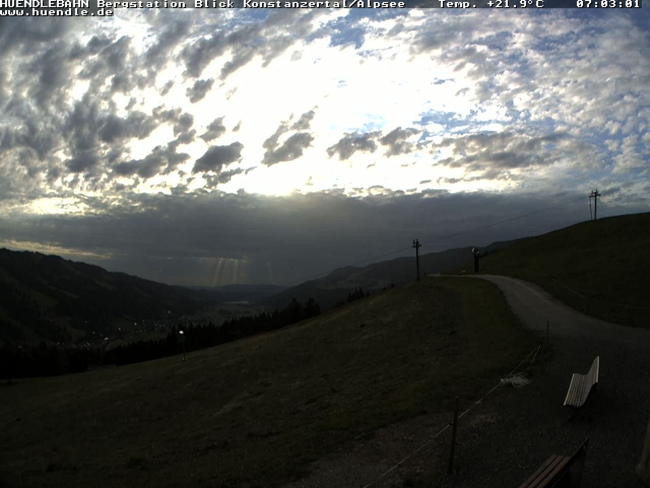 Archiv Foto Webcam Wanderweg Imbergkamm