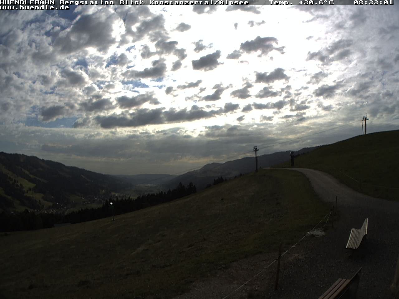 Archiv Foto Webcam Wanderweg Imbergkamm