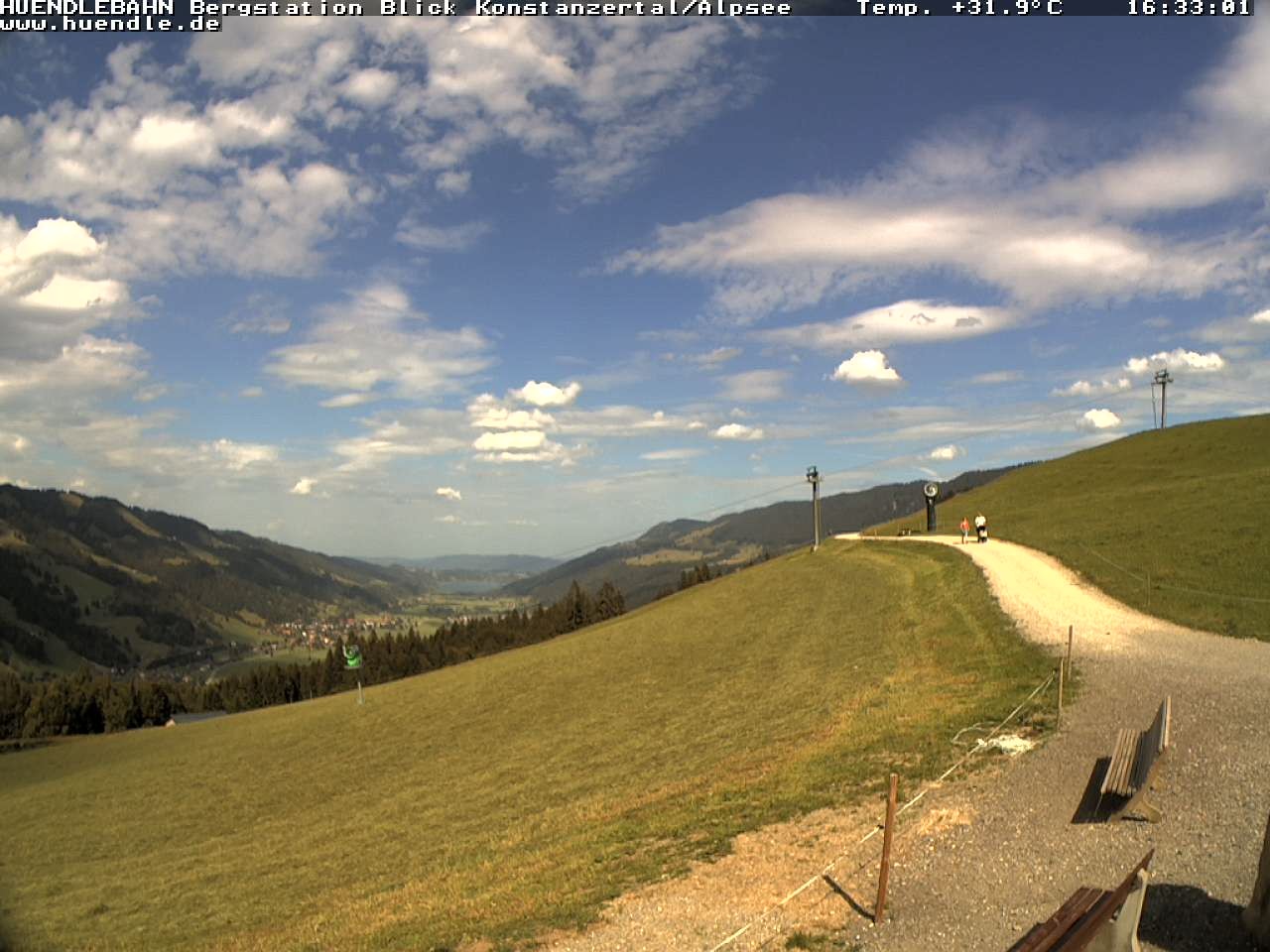 Archiv Foto Webcam Wanderweg Imbergkamm
