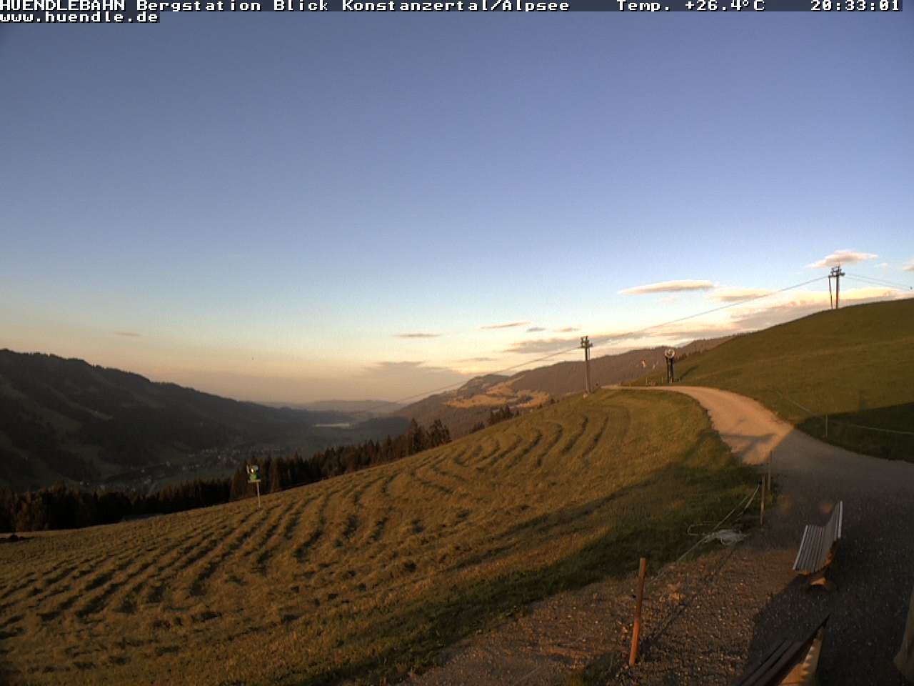 Archiv Foto Webcam Wanderweg Imbergkamm